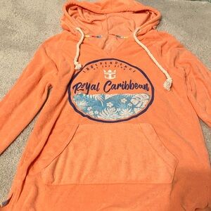 Royal Caribbean Independence of the Seas S Sweatshirt Pullover Hoodie CoralPeach